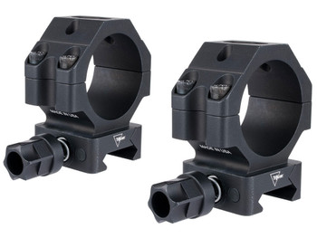 Trijicon AC22065 Scope Rings with Q-LOC Technology Matte Black Aluminum 30mm Tube Medium