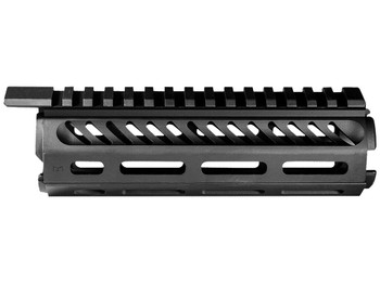 Mission First Tactical TMARCMRS Tekko Rail System AR-15 Carbine Black Hardcoat Anodized Aluminum 7" M-LOK