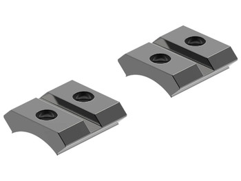 Leupold 49866 QRW Cross-Slot Base Set Black Gloss Remington 541