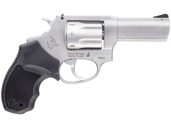 Taurus 2942M039 942 22 WMR 8rd 3" Barrel, Overall Matte Finish Stainless Steel & Finger Grooved Black Polymer Grip