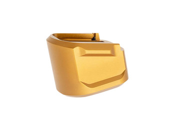 Tyrant CNC TDECHEMAGEX17GOLD Magazine Extension 9mm Fits Springfield Echelon 5rd Gold Aluminum