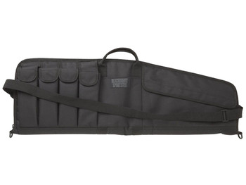 Blackhawk 74SG36BK Sportster Tactical Carbine Case 36" Black 600D Polyester w/ PVC Laminate 4 Mag Pocket 2 Large Accessory Pockets