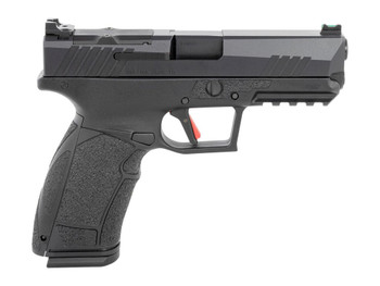 Tisas Arms 15000100 PX-9 Gen3 Duty 9mm Luger 20+1 4.12" Black Carbon Steel Optic Ready/Serrated Slide, Black Polymer Frame w/Picatinny Rail, Rubber Grip, RMR Footprint