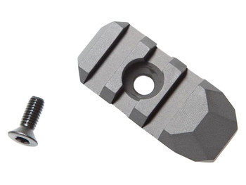 Q LLC RAILSTOCK The Fix Stock Rail Clear Coat Anodized