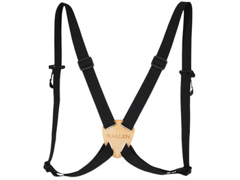 Allen 199 Deluxe Binocular Strap 1.25" Adjustable Black Elastic