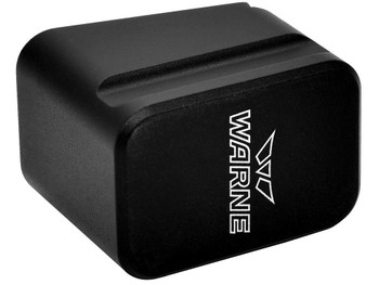 Warne 3126 Magazine Extension made of 6061-T6 Aluminum with Hardcoat Anodized Black Finish for Glock 19, 23 Magazines (Adds 5rds 9mm Luger, 4rds 40 S&W)