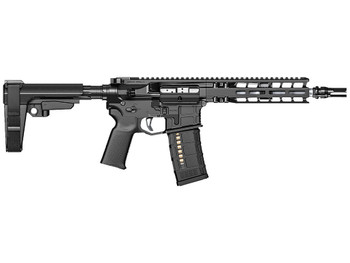 Radian Weapons R0052 Model 1 Pistol 300 Blackout 30+1 9", Black, Billet Rec, M-Lok Handguard, Smooth Buffer Tube (No Brace), Magpul Grip, Ambi Controls, Dead Air QD Flash Hider, Adj. Trigger