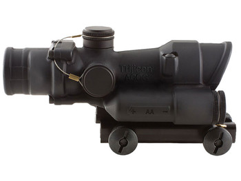 Trijicon 100432 ACOG 4x 32mm Obj 36.80 ft @ 100 yds FOV Matte Black Finish LED Illuminated Green Crosshair 300 Blk