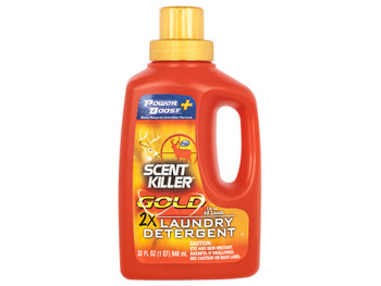 Wildlife Research 1249 Scent Killer Gold Laundry Detergent Odor Eliminator Odorless Scent 32oz Bottle