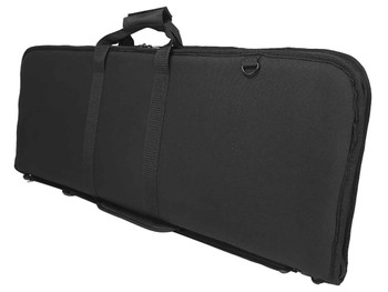 NcStar CVDRC2996B36 Deluxe Rifle Case Black 600D Polyester
