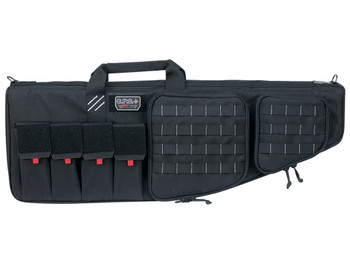 GPS Bags T32ARB Tactical AR Case 32" Black 1000D Nylon with Mag & Storage Pockets, Lockable Zippers, External Handgun Pocket & DuPont Teflon Coating