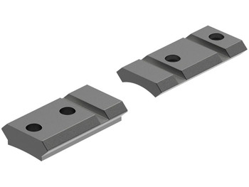 Leupold 171709 QRW Cross-Slot Base Set Matte Black Weatherby Mark V