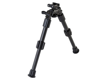 Caldwell 1081952 Accumax Premium Pic Rail Bipod 6-9" Black Carbon Fiber