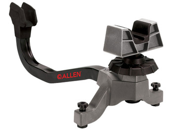 Allen 21920 Accutrak Shooting Rest Black Polypropylene w/Solid Metal Spine, Elevation Adjustment Screw & Rubber Rear Support