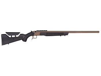 CVA PR3211NM Accura LR-X 50 Cal 209 Primer 30" Flat Dark Earth Nitride Cerakote Fluted Threaded Barrel, Picatinny Rail Receiver, Black Adj Comb Synthetic Stock
