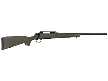 CVA CR3904G Cascade 30-06 Springfield 4+1 24" Black Cerakote Steel Threaded Barrel, Black Cerakote Receiver, OD Green Synthetic Stock