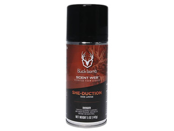 The Buck Bomb HSBBSWSHEDUC Buck Bomb She-Duction Doe Urine Scent 5oz Aerosol