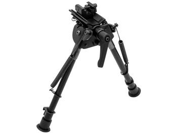 Truglo Tac-Pod Pivot Bipod Black 6-9" Metal