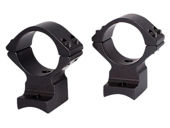 Talley 950734 Scope Mount/Ring Combo Black Anodized 1" Tube Weatherby Vanguard High Rings