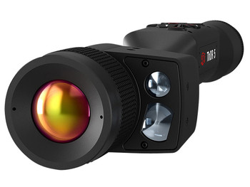 ATN TIWST5335LRF Thor 5 320 LRF Thermal Rifle Scope Black Anodized 5-20x Smart Mil Dot Reticle, Zoom 320x240 12 Microns, 60 fps Resolution