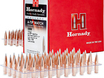 Hornady 261792 6.5mm .264 135gr A-Tip Match 500 Per Box/6 Case