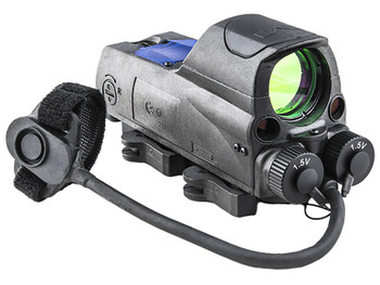 Meprolight USA 0687753 MOR PRO Black 1 x 30 mm 4.3 MOA Dot Red & IR Laser