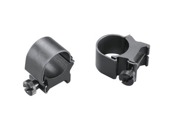 Weaver Mounts 49042 Detachable Top Mount Rings Matte Black 1" High