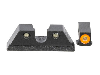 Meprolight USA 465003131 Hyper-Bright Green Tritium Orange , Black Frame Taurus G3C