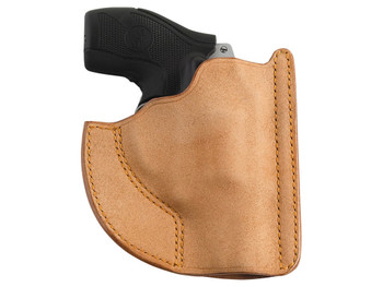 Galco PH158 Front Pocket Natural Horsehide Fits Ruger LCR/Charter Arms Undercover; Ambidextrous