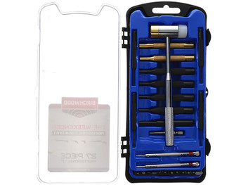 Birchwood Casey 42021 Weekender Professional Gunsmith Kit Blue 27 Pieces