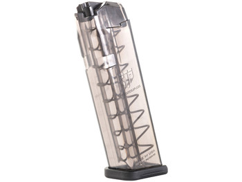 ETS Group SMKGLK1710 Pistol Mags 10rd Limited 9mm Luger Compatible w/ Glock 17/19/26/45/18/19X/34 Smoke Polymer