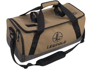 Leupold 182402 Optics Go Gear Tan/Black Nylon Duffle Bag 21" Long