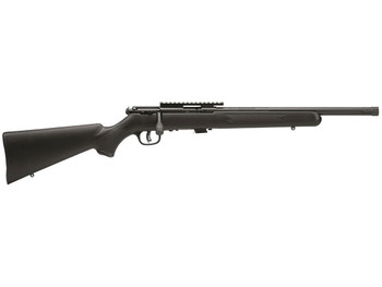 Savage Arms 93207 93 FV-SR Full Size 22 WMR 5+1 16.50" Matte Black Heavy Barrel, Matte Black Picatinny Rail Carbon Steel Receiver, Matte Black Fixed Synthetic Stock, Right Hand