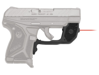 Crimson Trace 0173101 Laserguard Ruger LCP II, Red Laser Black Polymer