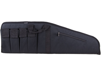 Bulldog BD421 Extreme Tactical 40" Black Water-Resistant Nylon, Tricot Lining, 4 External Velcro Magazine Pouches, Soft Padding