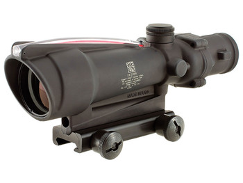 Trijicon 100145 ACOG Matte Black 3.5x35mm Illuminated Red Chevron .223/5.56 BDC Reticle