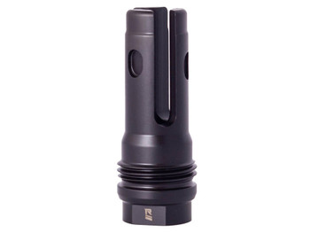 Rugged Suppressor FH003 R3L Flash Mitigation System Black with 5/8"-24 tpi Threads & 2.60" OAL for 7.62mm Radiant762, Surge762, Razor762 & Micro30 Suppressors
