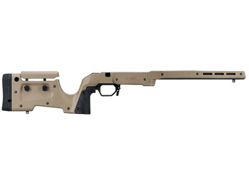 Mdt Sporting Goods Inc 104692FDE XRS Chassis FDE Aluminum Core with Polymer Panels, Adj. Cheekrest, M-LOK Forend, Interchangeable Grips, AICS Mag Compatible, Fits Short Action Savage