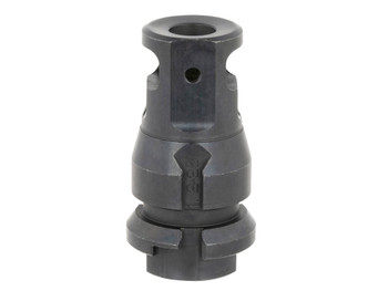 Dead Air DA109 KeyMount Muzzle Brake Black with 1/2"-28 tpi Threads & 2.60" OAL for Sandman Series, KeyMo Equipped Nomad-30 & Primal Suppressors