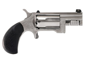 North American Arms SNTC Sentinel Conversion 22 WMR/22 LR 5 Shot 1.42" Matte Stainless Steel Barrel, Stainless Cylinder, Matte Stainless Steel Frame ,Slip-on Rubber Pebble Grip, Exposed Hammer