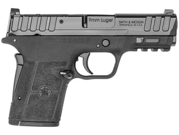 Smith & Wesson 13733 Equalizer Micro-Compact 9mm Luger 10+1 3.68" Black Armornite Steel Barrel, Optic Ready/Serrated Slide, Black Polymer Frame w/Picatinny Rail, Black Textured Polymer Grips
