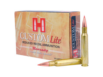 Hornady 81066 Custom Lite 30-06Springfield 125gr Super Shock Tip 20 Per Box/10 Case