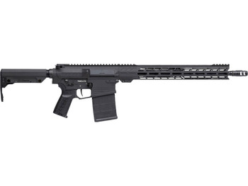 CMMG 33A590C-AB Resolute MK3 8.6 Blackout 20rd 16.10" Black Nitride 7075-T6 Aluminum Receiver 15" M-LOK Handguard CMMG Zeroed Grip