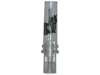 Haydel's Game Calls W81 Wood Duck Squealer Open Call Wood Duck Sounds Attracts Ducks Clear Plastic
