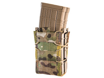 High Speed Gear 112R00MC TACO X2R Mag Pouch Double MultiCam Nylon MOLLE Compatible w/ Rifle