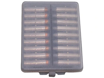 MTM Case-Gard W183841 Ammo-Wallet Handgun Multi-Caliber 18rd Clear Smoke Polymer