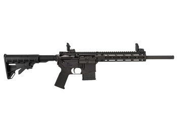Tippmann Arms A101333 M4-22 LTE 22 LR 10+1 16" Black Parkerized Threaded Barrel, Matte Black Aluminum Receiver w/Picatinny Rail, M-LOK Handguard, Composite Forend, Black Polymer Stock Black Gen2 Grip