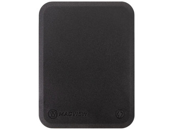 Magview 82028 Wireless Charging Phone Plate Black 2.50" x 3.25