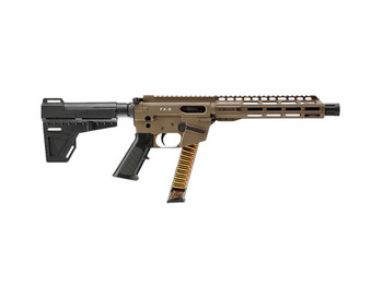 FREEDOM ORDNANCE FX9P10-FDE FX9P 9mm Luger 31+1 10" Flat Dark Earth