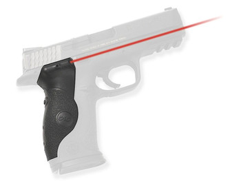 Crimson Trace 0119401 Lasergrips S&W M&P Full-Size, Red Laser Black Polymer